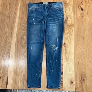 Democracy Ab Texhnology Women's Dark Blue Skinny Jeans